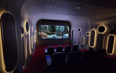 Home Theatre Design for Dubai Villas